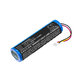 Batterie pour Akai 5000 Solo, Ewi 5000, 3400mAh, Li-Ion, 3.7V, 1ABTUR18650ZY01, HQ