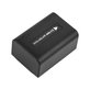 Batterie pour Sony FDR-AX33, 40, 45, 53, 60, 700, P33, HDR-CX450, 625, 1030mAh, Li-Ion, 7.3V, NP-FV50A, HQ