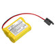 Batterie pour GE A06b-6093-K001, 2200mAh, Li-MnO2, 6V, BR-AGCF2W, HQ