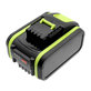 Batterie pour Worx WX800.9 MAX, WX-JCR.9, 4950mAh, Li-Ion, 20V, WA3551.1, HQ