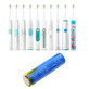Batterie pour Oral-B Genius X, Philips HX6100 Series, 800mAh, Li-Ion, 3.7V, 3000 040 83812, HQ