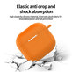 Étui en silicone pour AirPods 4, Orange