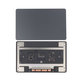 Trackpad complet pour MacBook Pro 14", A2779 (2023), Space Gray, 661-32206, Genuine Apple