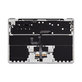Cadre supérieur clavier pour MacBook Air 13", A3113 (2024), avec clavier US et batterie, Silver, 661-40228, Genuine Apple
