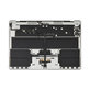 Cadre supérieur clavier pour MacBook Air 15", A3114 (2024), avec clavier US et batterie, Silver, 661-40267, Genuine Apple