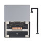 Trackpad complet pour MacBook Air 13", A3113 (2024), Space Gray, 661-40274, Genuine Apple