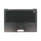 Cadre supérieur clavier pour MacBook Pro 14", A3185 (2024), avec clavier US et batterie, Space Black, 661-50210, Genuine Apple