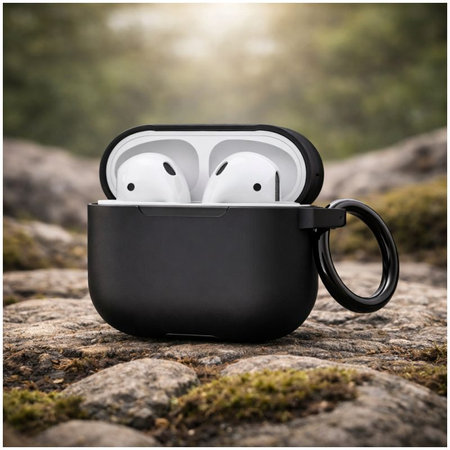 Étui en silicone pour AirPods Pro 2, Noir