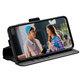 Étui Wallet Kickstand pour Samsung Galaxy A56 5G, Noir, PanzerGlass