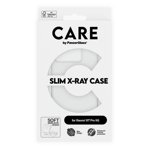 Étui X-Ray pour Xiaomi 15T Pro 5G, transparente, CARE