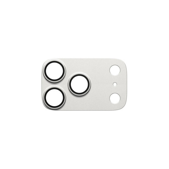 Protection d'objectif Fender pour iPhone 17 Pro, Argenté, PanzerGlass