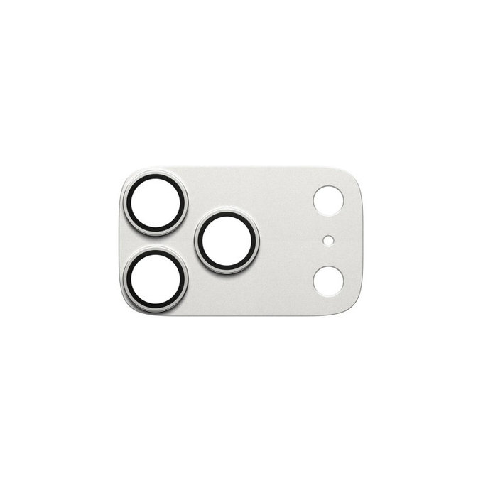 Protection d'objectif Fender pour iPhone 17 Pro, Argenté, PanzerGlass