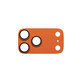 Protection d'objectif Fender pour iPhone 17 Pro Max, Orange, PanzerGlass