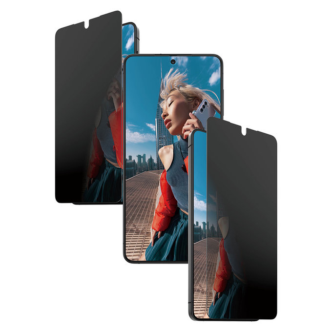 Verre trempé UWF 2-Way Privacy avec applicateur pour Samsung Galaxy S26+, Clair, PanzerGlass
