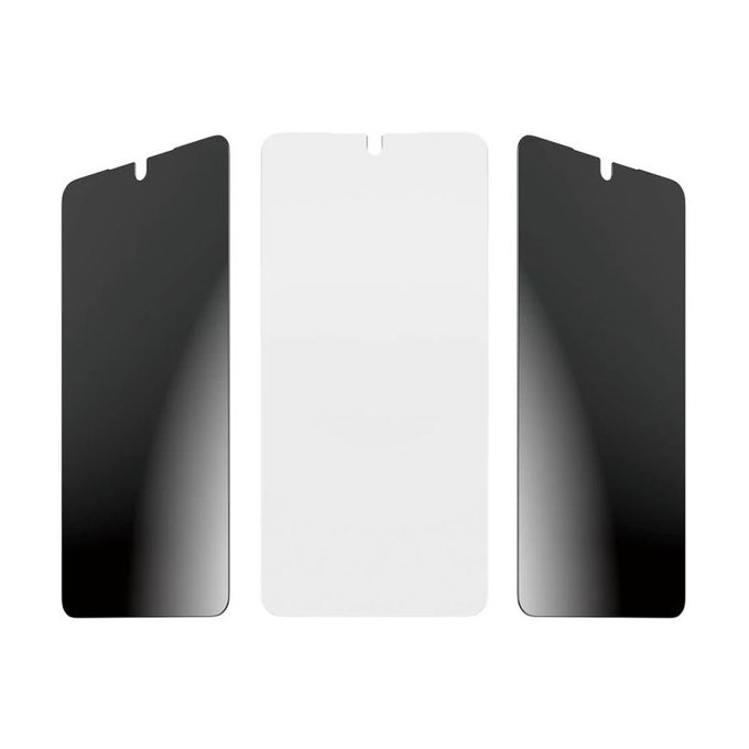 PanzerGlass - Verre trempé UWF 2-Way Privacy avec FASTFIT In-A-Box pour Samsung Galaxy S26+, transparent