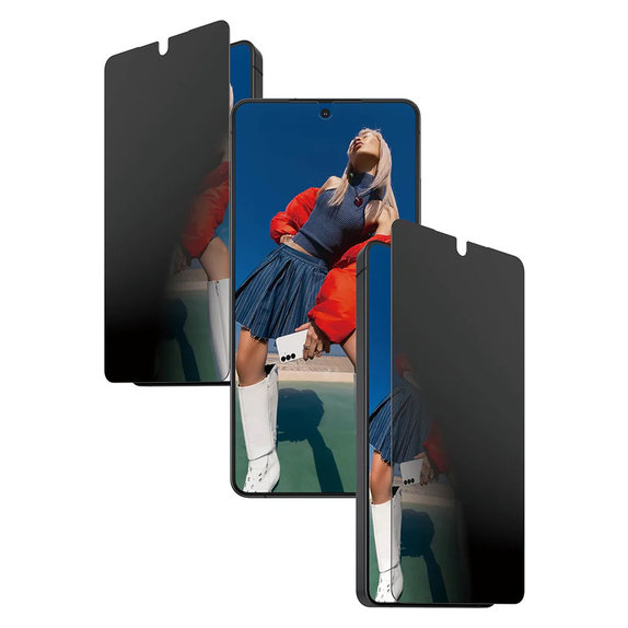 Verre trempé UWF 2-Way Privacy avec FASTFIT In-A-Box pour Samsung Galaxy S26 Ultra, Clair, PanzerGlass