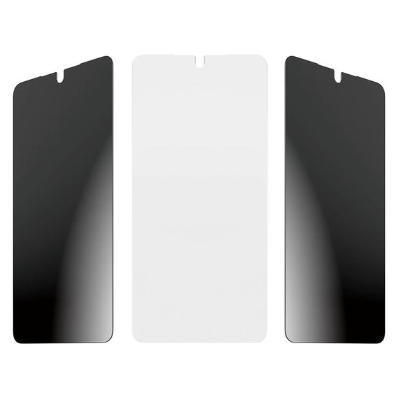 Verre trempé UWF 2-Way Privacy avec FASTFIT In-A-Box pour Samsung Galaxy S26 Ultra, Clair, PanzerGlass