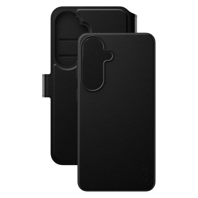 Étui Tango Wallet Two-In-One avec QI pour Samsung Galaxy S26+, Noir, PanzerGlass