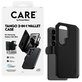 Étui Wallet Tango Two-In-One avec QI pour Samsung S26 Ultra, noir, CARE