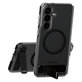 Étui Kickstand avec QI noir pour Samsung Galaxy S26+, Noir, PanzerGlass