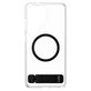 Étui Kickstand avec QI noir pour Samsung Galaxy S26 Ultra, Transparent, PanzerGlass