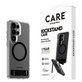 Étui Kickstand avec QI noir pour Samsung Galaxy S26 Ultra, Transparent, PanzerGlass