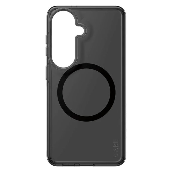 Étui Smokey avec QI noir pour Samsung Galaxy S26, Noir, PanzerGlass
