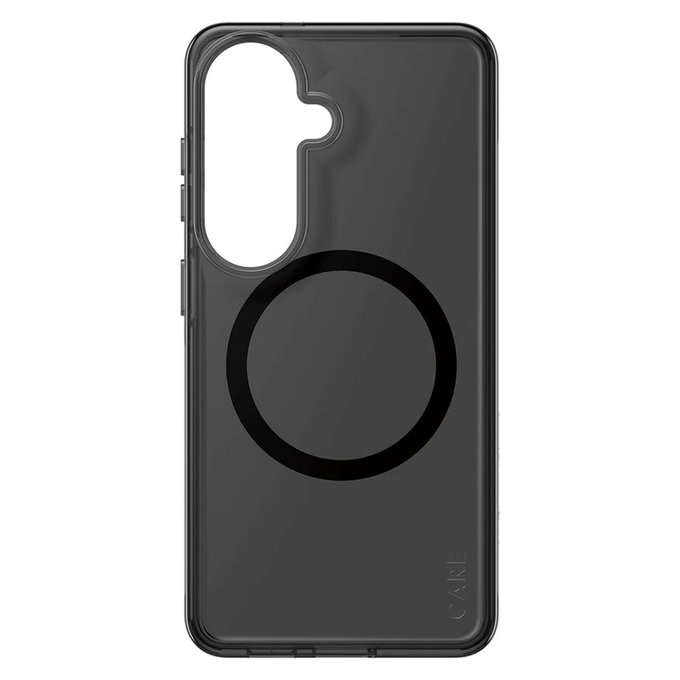 Étui Smokey avec QI noir pour Samsung Galaxy S26, Noir, PanzerGlass