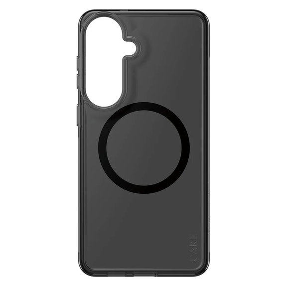 Étui Smokey avec QI noir pour Samsung Galaxy S26+, Noir, PanzerGlass