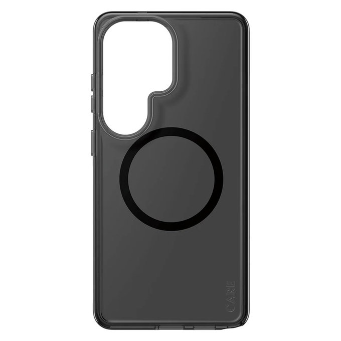 Étui Smokey avec QI noir pour Samsung Galaxy S26 Ultra, Noir, PanzerGlass