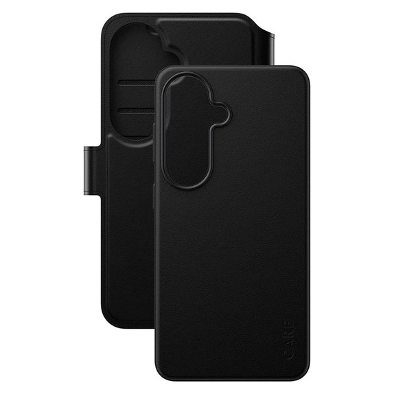 Étui Tango Wallet Two-In-One avec QI pour Samsung Galaxy S26, Noir, PanzerGlass