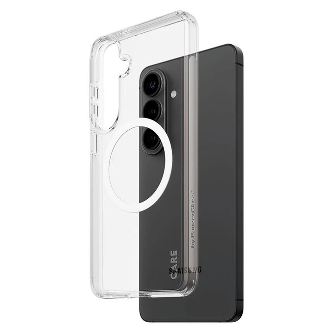 Étui Urban Explorer avec QI blanc pour Samsung Galaxy S26+, Transparent, PanzerGlass
