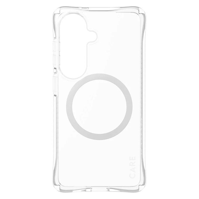 Étui Samba avec QI blanc pour Samsung Galaxy S26, Transparent, PanzerGlass