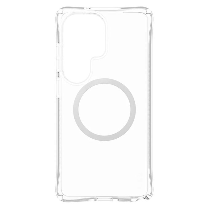 Étui Samba avec QI blanc pour Samsung Galaxy S26 Ultra, Transparent, PanzerGlass