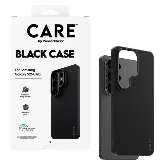 Étui TPU pour Samsung Galaxy S26 Ultra, Noir, PanzerGlass