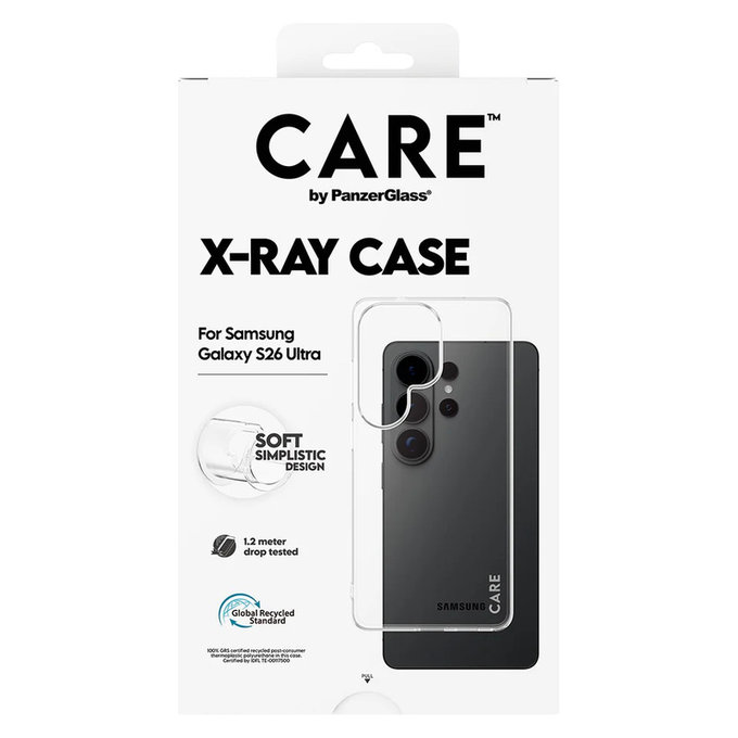 Étui X-Ray pour Samsung Galaxy S26 Ultra, Transparent, PanzerGlass