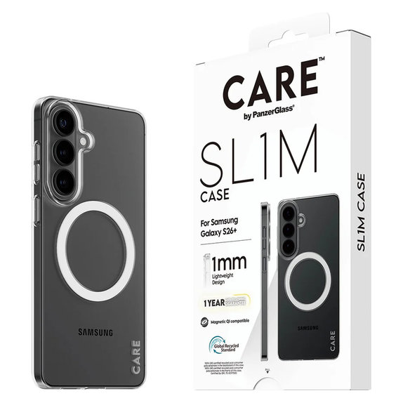 Étui SL1M pour Samsung Galaxy S26+, Transparent, PanzerGlass