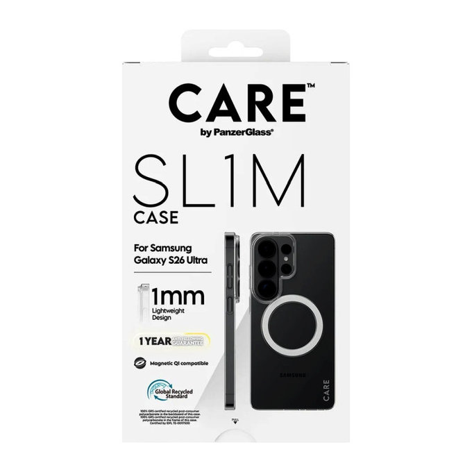 Étui SL1M pour Samsung Galaxy S26 Ultra, transparente, PanzerGlass