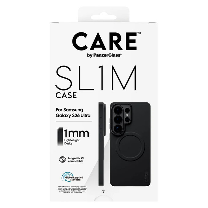 Étui SL1M pour Samsung Galaxy S26 Ultra, Noir, PanzerGlass
