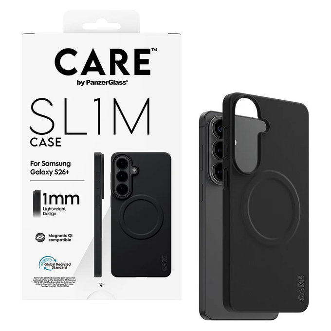 Étui SL1M pour Samsung Galaxy S26+, Noir, PanzerGlass