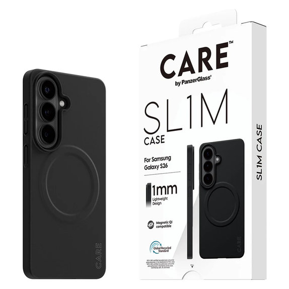 Étui SL1M pour Samsung Galaxy S26, Noir, PanzerGlass