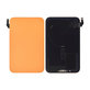 Verre de coque arrière pour iPhone 17 Pro, Orange, Pulled A
