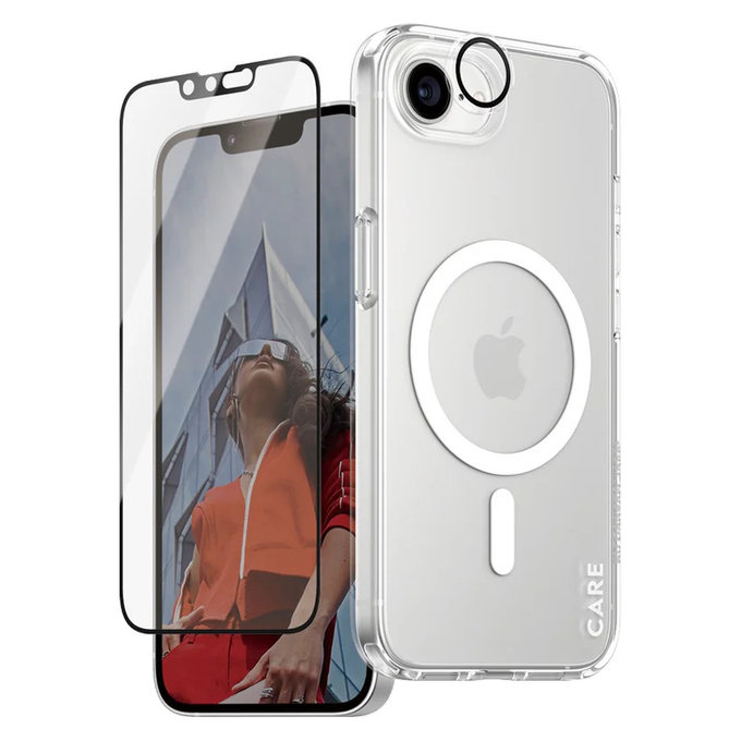 Bundle 3-en-1 pour iPhone 17e/16e, PanzerGlass