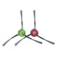 Kit de pièces de rechange pour Yeedi Vac 2 Pro (2x Brosse principale, 4x Filtre, 4x Brosse latérale, 4x Chiffon de vadrouille, 4x Sac à poussière)
