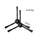 Kit de pièces de rechange pour Xiaomi Roborock S8, S8+, S8 Pro Ultra (2 paires de brosses principales, 4x Filtre, 4x Brosse latérale – noire)