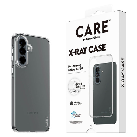 Étui X-Ray pour Samsung Galaxy A37, Transparent, PanzerGlass