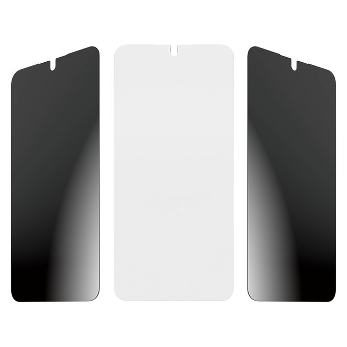 Verre trempé UWF Privacy avec applicateur pour Samsung Galaxy A57, Clair, PanzerGlass