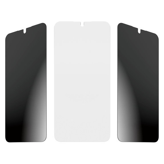 Verre trempé UWF Privacy avec applicateur pour Samsung Galaxy A37, Clair, PanzerGlass