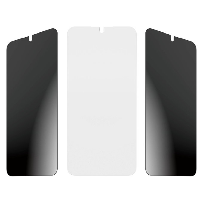 Verre trempé UWF Privacy avec applicateur pour Samsung Galaxy A37, Clair, PanzerGlass