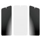 Verre trempé UWF Privacy avec applicateur pour Samsung Galaxy A37, Clair, PanzerGlass
